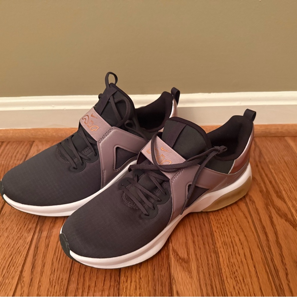 Nike Black and Purple Athletic Shoes